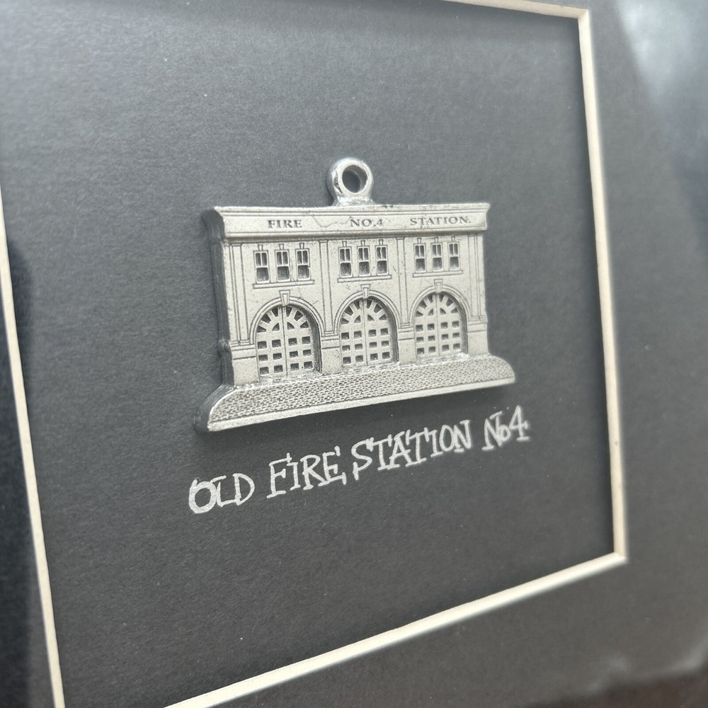 Old Fire Station No 4 Collection 1996 Historic‎ Halifax Downtown 8x8 Wall Plaque - Picture 2 of 5